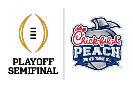 Chick-fil-A Peach Bowl logo Chick-fil-A Peach Bowl logo