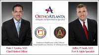 OrthoAtlanta orthopedic surgeons, Peter J. Symbas, M.D. and Jeffrey P. Smith, M.D.
