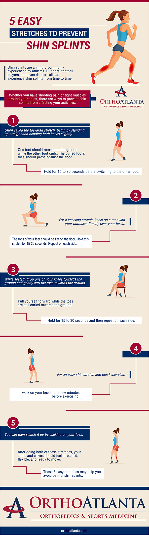 5 Easy Stretches to Prevent Shin Splints