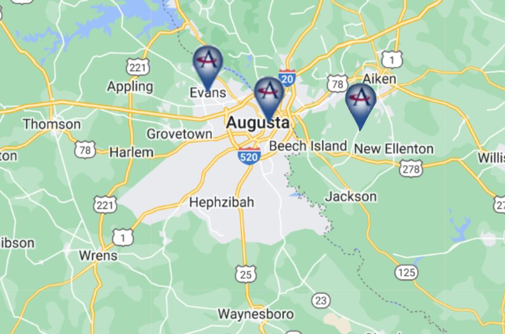 Augusta Map